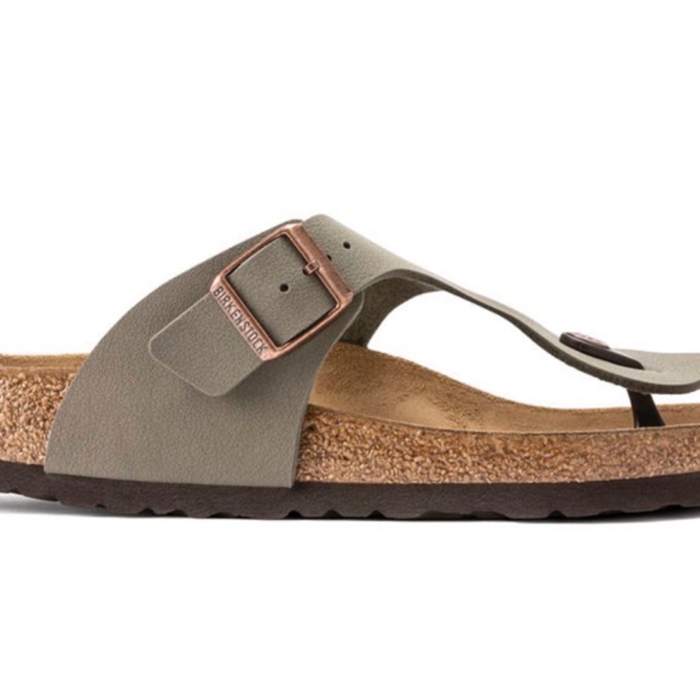 Birkenstock Men’s Ramses BS 43 Stone Flat form Sandal size 10 USmen/12womans